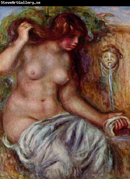 Pierre-Auguste Renoir Woman At The Well,